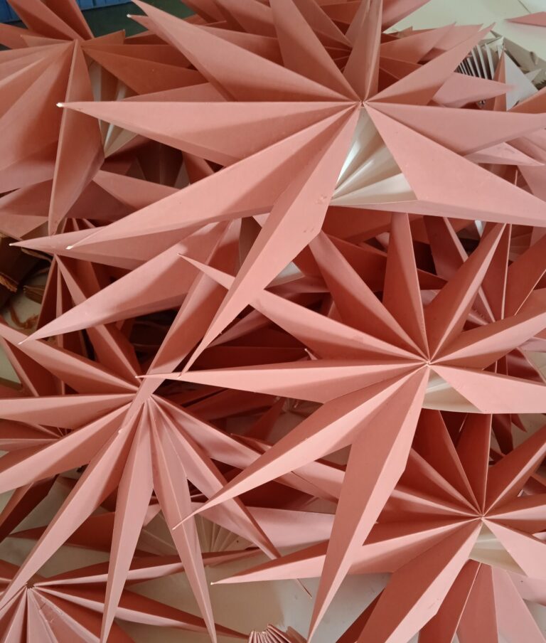 PAPER STAR LAMPS